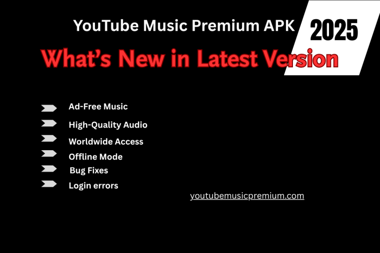 What's new in Youtube Music Premium APK 2025