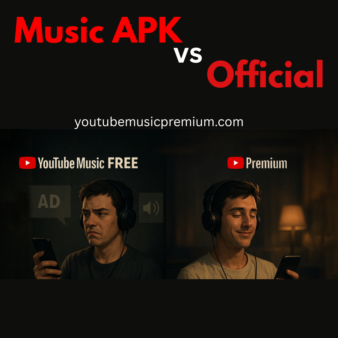 YouTube Music Premium APK vs Official App